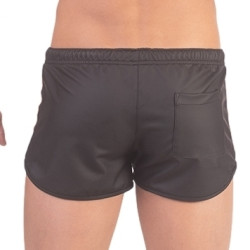 Barcode Berlin Short BYRON Laboratory Noir-Orange